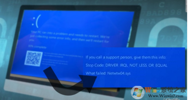 顯示DRIVER_IRQL_NOT_LESS_OR_EQUAL（Netwtw04.sys）BSOD