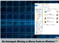 win10 字體模糊或者亂碼的解決方法