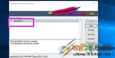 Win10系統(tǒng)上安裝Apache服務器后無法啟動的解決方法