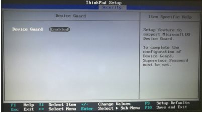 聯(lián)想ThinkPad筆記本BIOS中secure boot(安全啟動(dòng))關(guān)閉不了解決方法