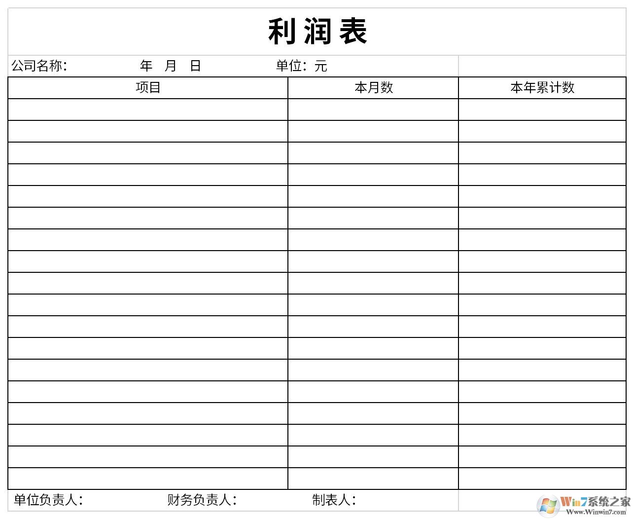 資產(chǎn)負(fù)債表和利潤(rùn)表(excel版帶公式)