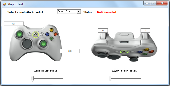 XinputTest(完美模擬360手柄) V3.0 綠色版