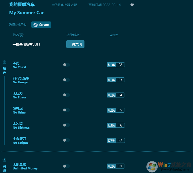 我的夏季汽車全能修改器 v2022最新版