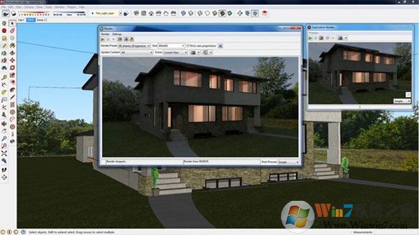 SketchUp照片級(jí)渲染器插件