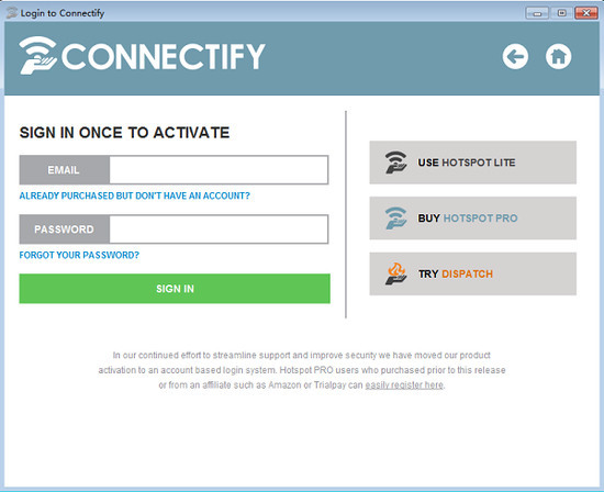 connectify(pc變無(wú)線路由)